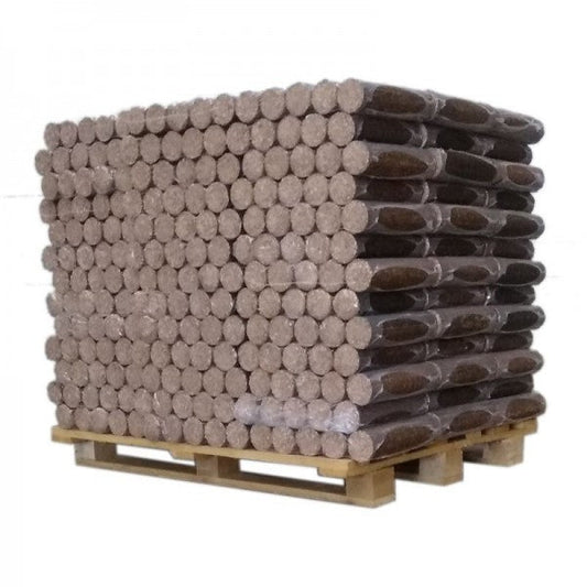 BOIS DENSIFIÉ- FEUILLUS- PALETTE- 1 TONNE